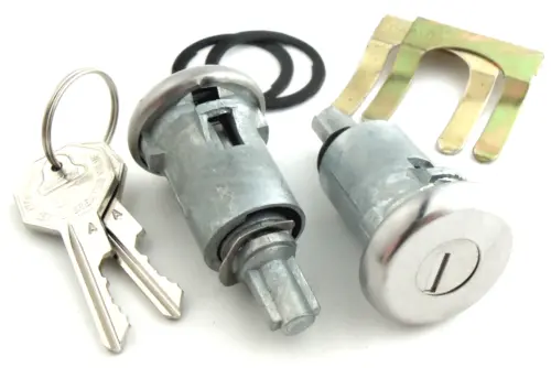 Door Lock Cylinders ,New Pair 58 61-64 B & C Body 1