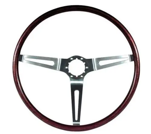 Steering Wheel ,Rosewood New 69 Chevy 1