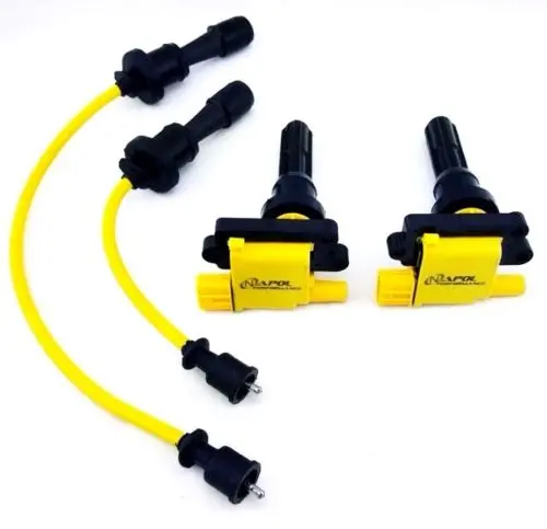 Jdm Mitsubishi Lancer Evolution Ignition Coil Packs Wires Set Evo 4 5 6 7 8 9 Mr 1