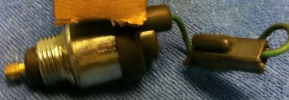Idle Stop Solenoid ,V8 Used 72-74 Olds 1