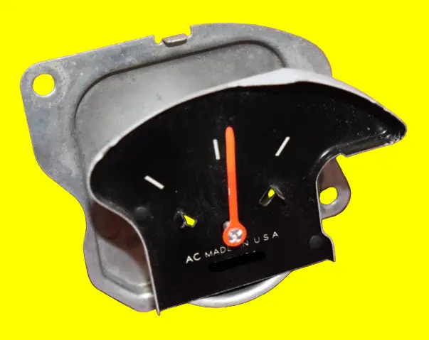 Gas Gauge ,W/Warn Lights, Used 65 Chevelle 1