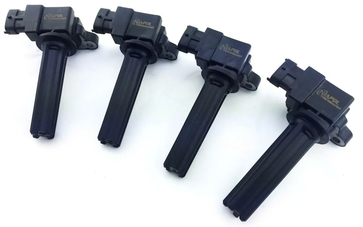 4 Pack Set Of Ignition Coils For 2003-2011 Saab 9-3 9-3X Cadillac Bls 2.0L Turbo 1