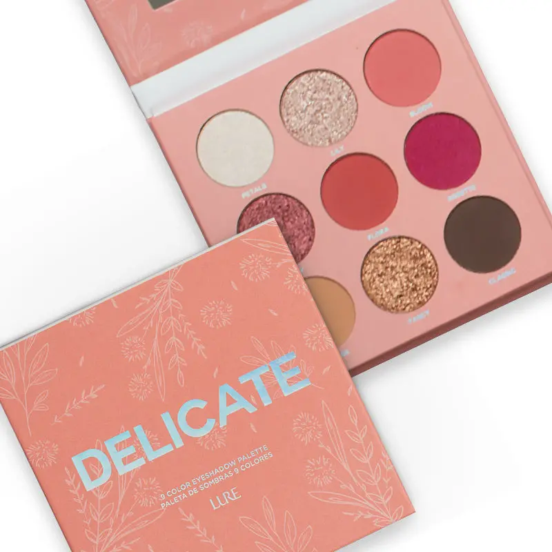 Secret Garden Delicate 9 Color Shadow Palette - Lure 1