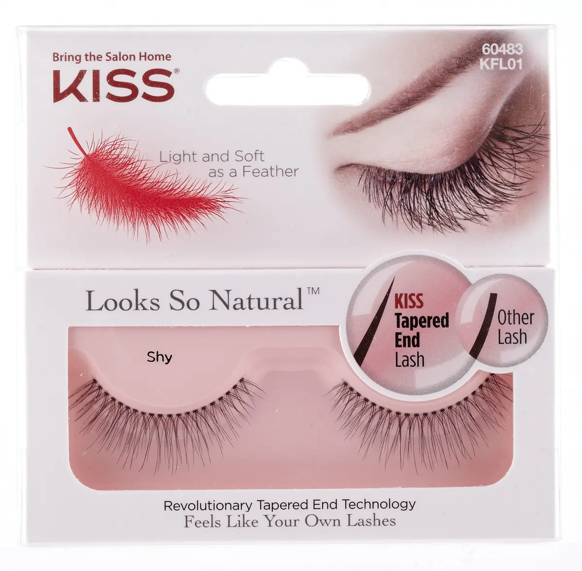 Shy Look So Natural Pestañas Postizas - Kiss 1