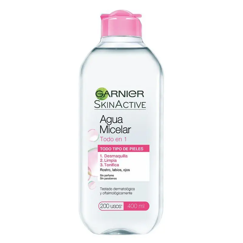 Skin Active Agua Micelar Todo En 1 Todo Tipo De Piel 400Ml - Garnier 1