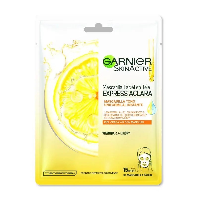 Skin Active Mascarilla Facial Express Aclara - Garnier 1