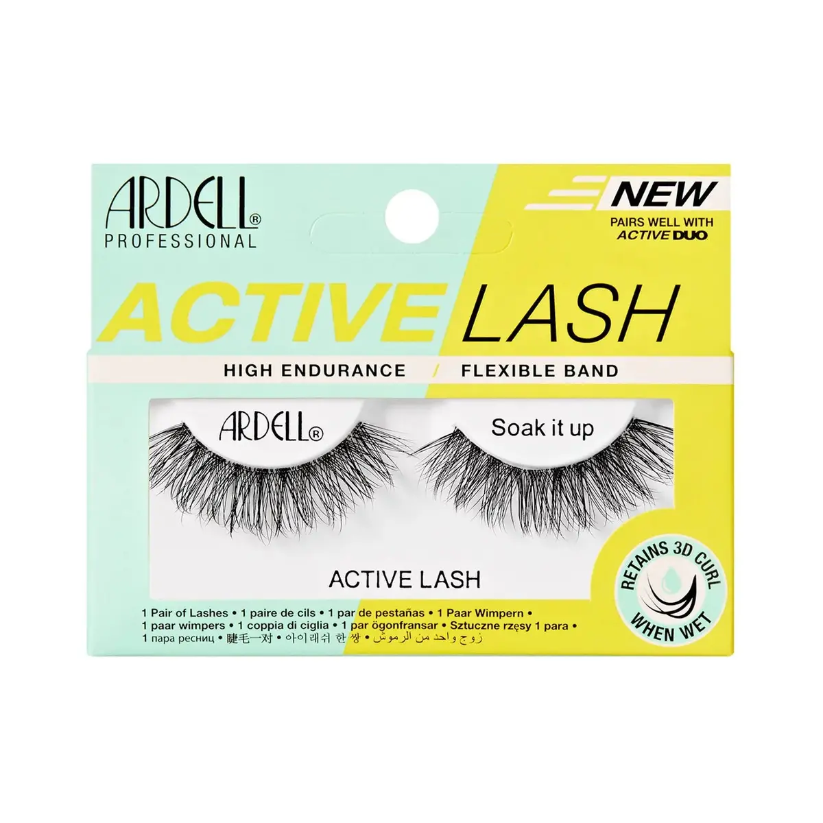 Pestañas Postizas Active Lash Soak It Up- Ardell 1