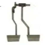 Clutch & Brake Pedals ,New, 67 Chevelle 1