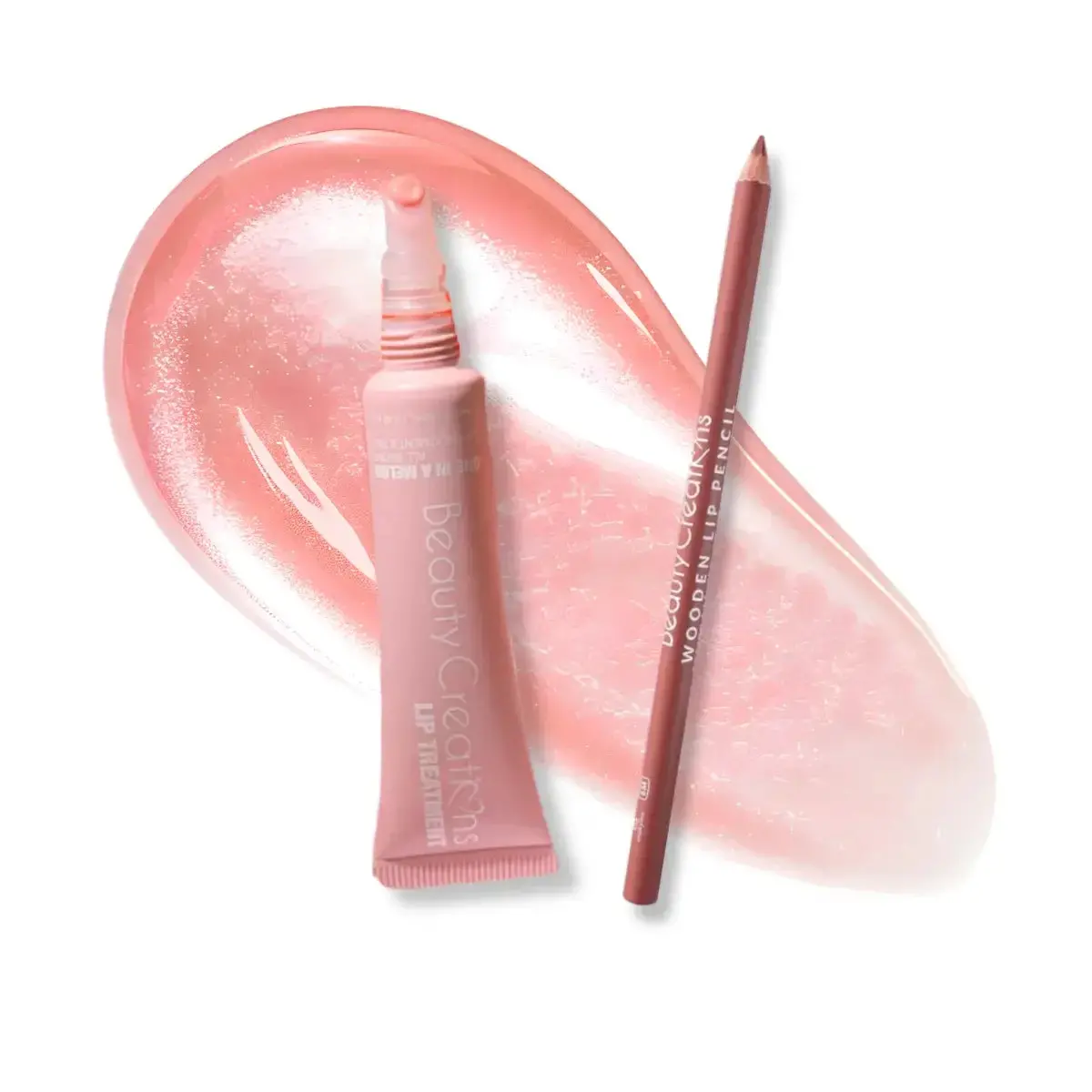 Dúo Lip Treatment + Wooden Liner Melon - Beauty Creations 1