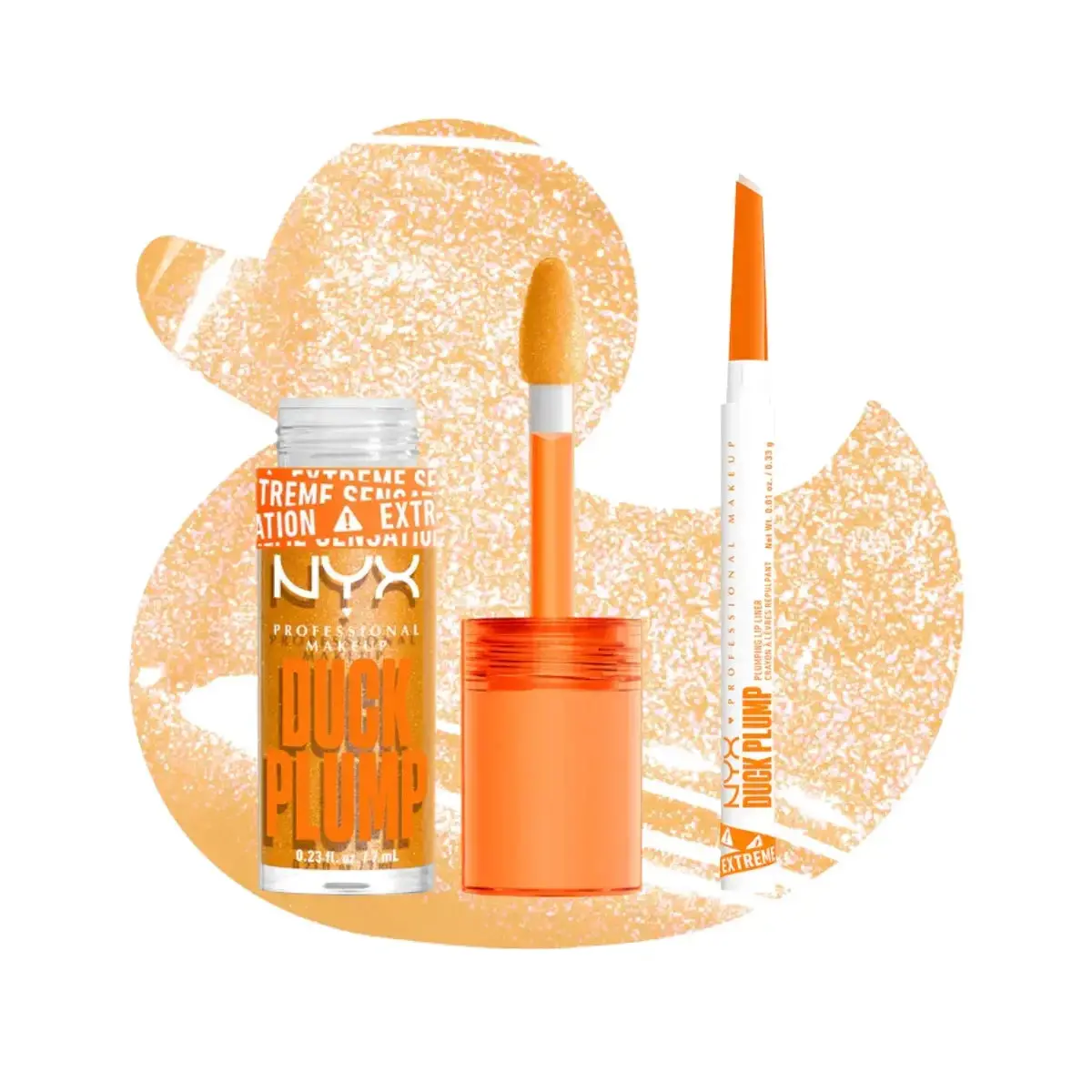 Dúo Duck Plump Clear Sparkle - Nyx Professional Makeup 1