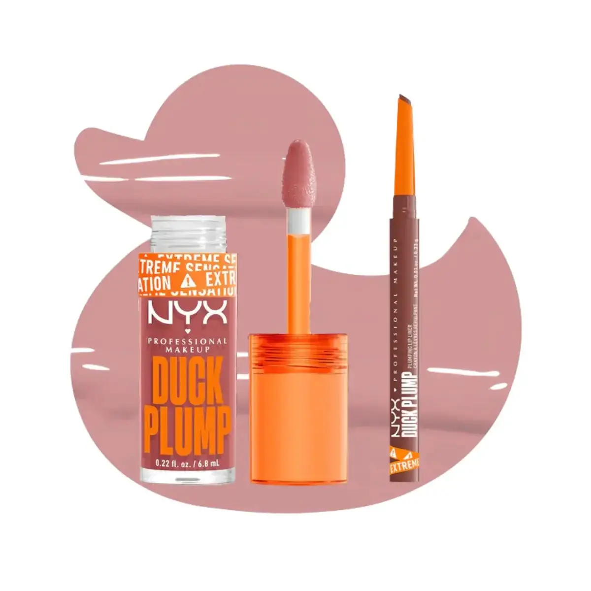 Dúo Duck Plump Nude Flip - Nyx Professional Makeup 1