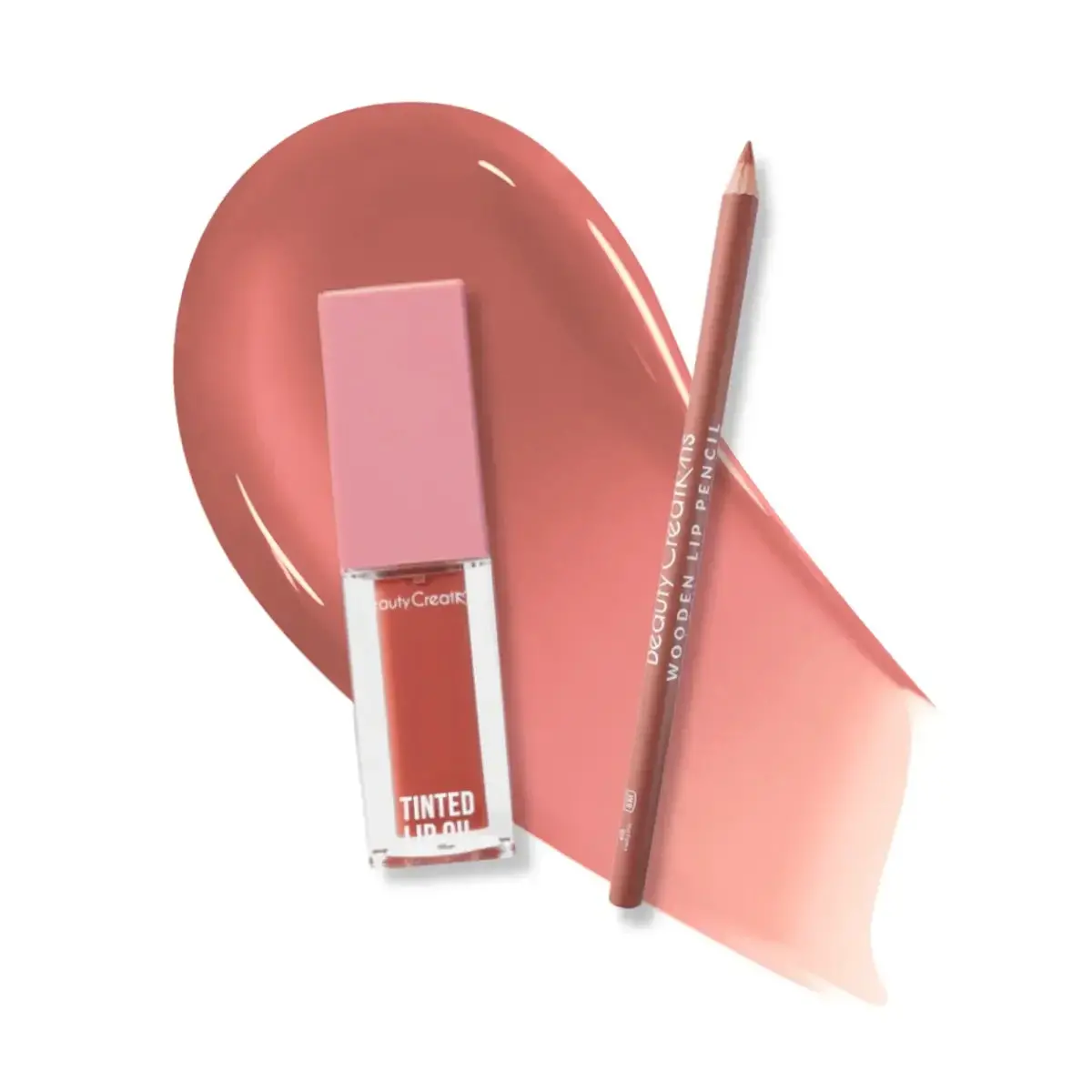 Dúo Tinted Luxe + Wooden Lip Pencil Pumpkin - Beauty Creations 1