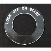Ignition Switch Bezel ,New 62-64 Nova 1