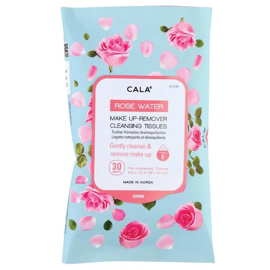 Toallitas Desmaquillantes Con Agua De Rosas - Cala 1