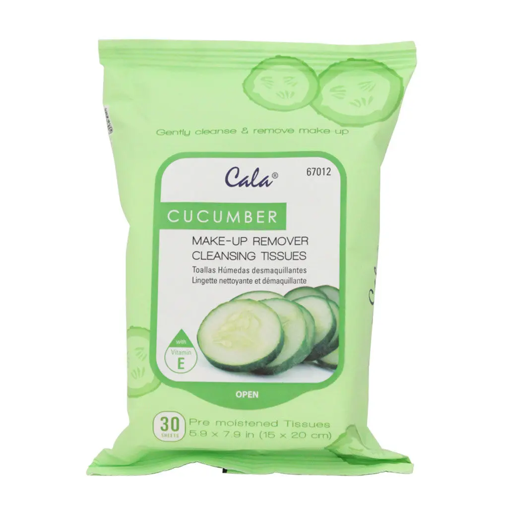 Toallitas Desmaquillantes Con Pepino - Cala 1
