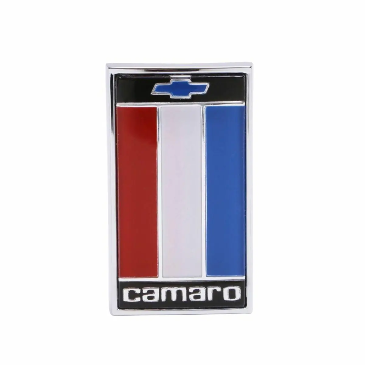 Header Emblem Bow Tie, 75-77 Z28, Red White Blue 1