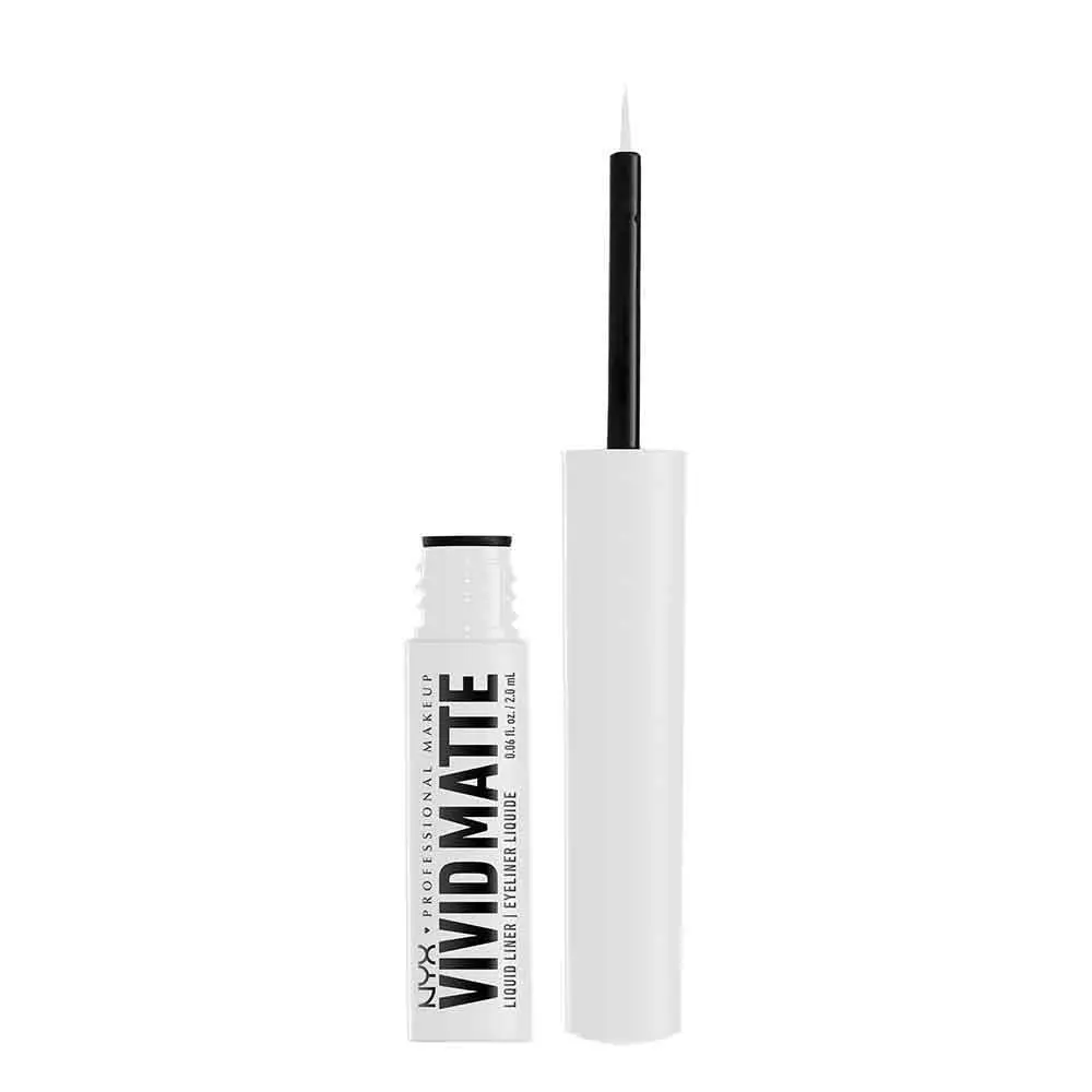 Delineador De Ojos Líquido Vivid Matte  - Outlet Nyx Profesional Make Up 1