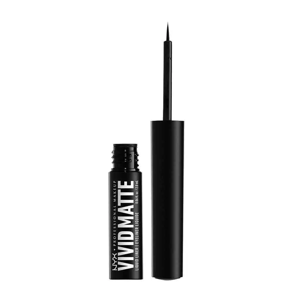Delineador De Ojos Líquido Vivid Matte  - Nyx Profesional Make Up 1