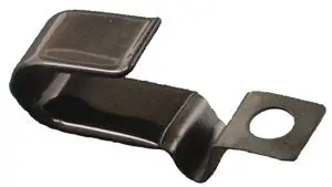 Starter Positive Cable Clip, On Oil Pan, New, 58-74 Chevy 1