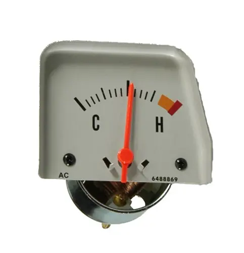 Console Temp Gauge, Silver, New, 68 69 Camaro 1