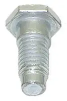 Retractor Seat Belt Bolt, Chrome, New, 66-72 Gm Cars 1