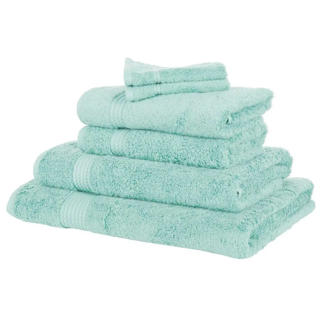 Bamboo Bliss Luxury 600Gsm Bathroom Linen Range - Ice Blue 1