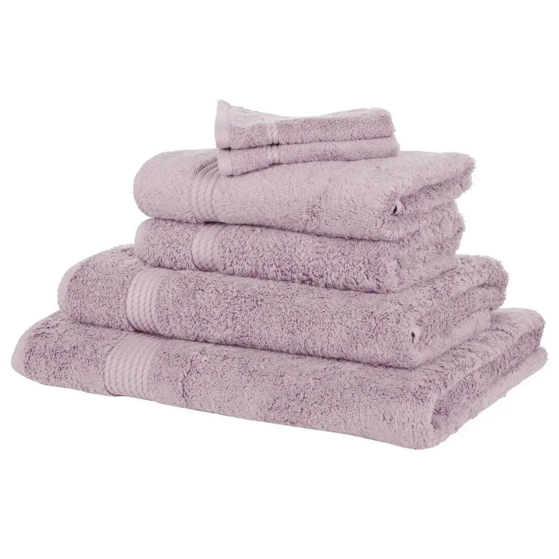 Bamboo Bliss Luxury 600Gsm Bathroom Linen Range - Lilac 1