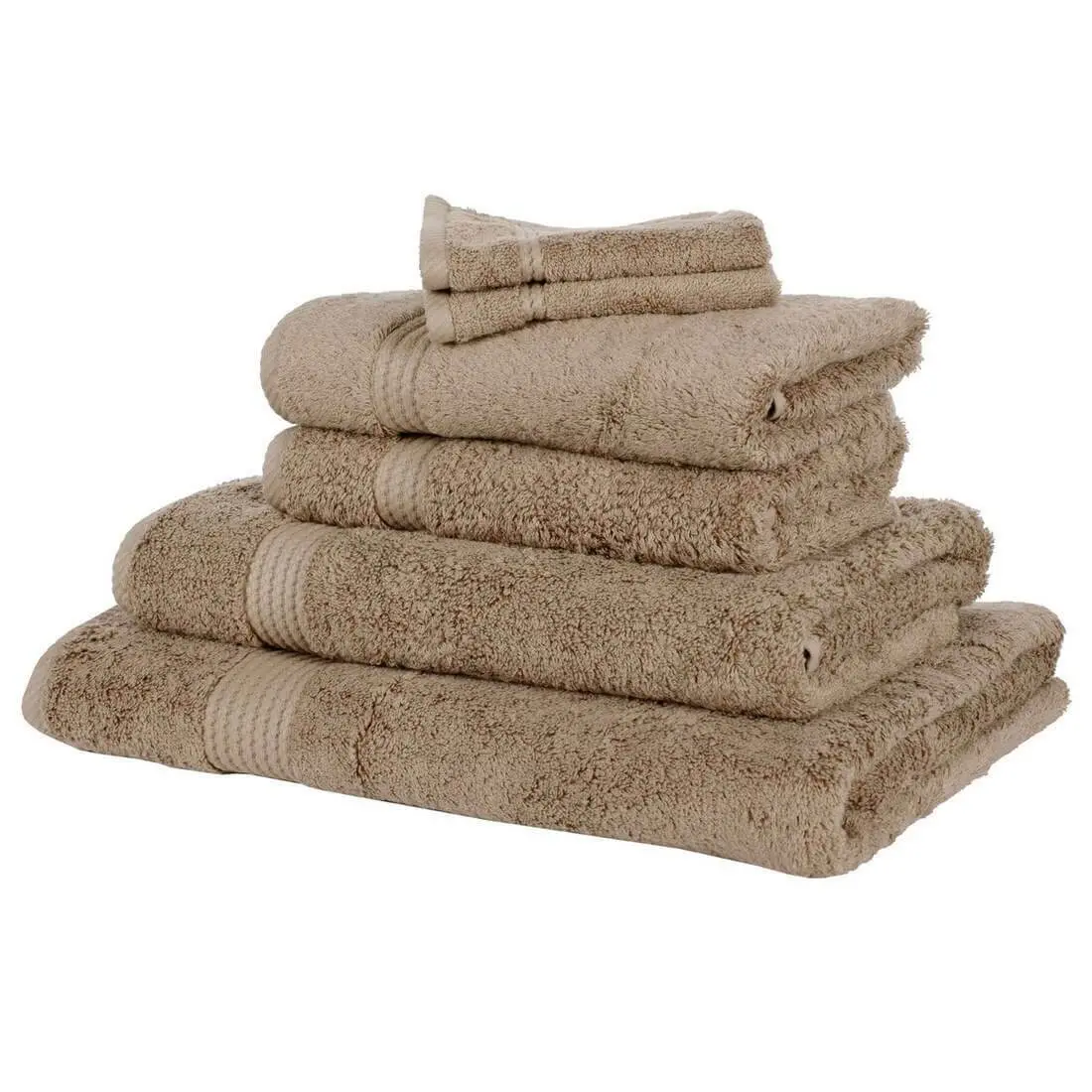 Bamboo Bliss Luxury 600Gsm Bathroom Linen Range - Mocha 1