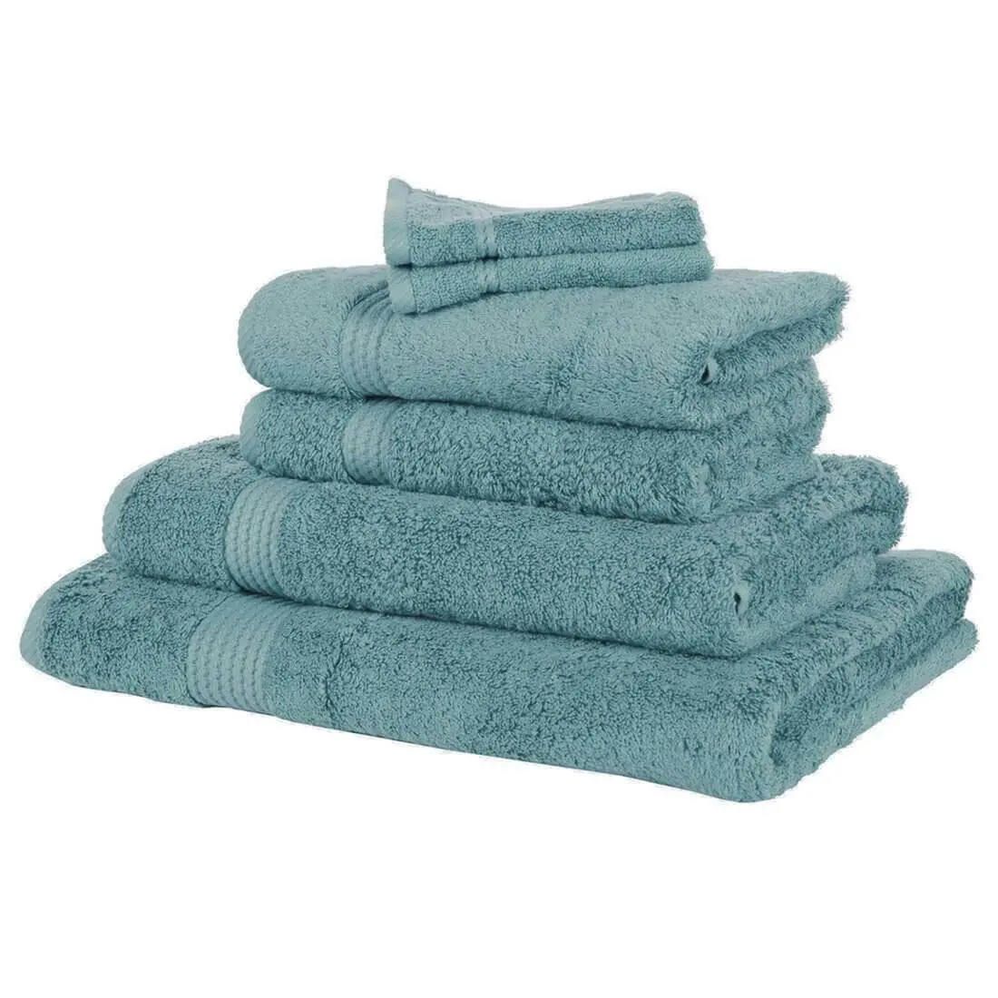 Bamboo Bliss Luxury 600Gsm Bathroom Linen Range - Teal 1