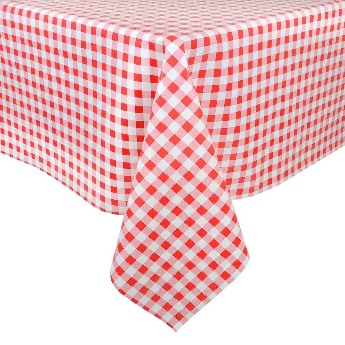 Gingham Design Large Tablecloth Wipe Clean Pvc Vinyl Table Cover 2