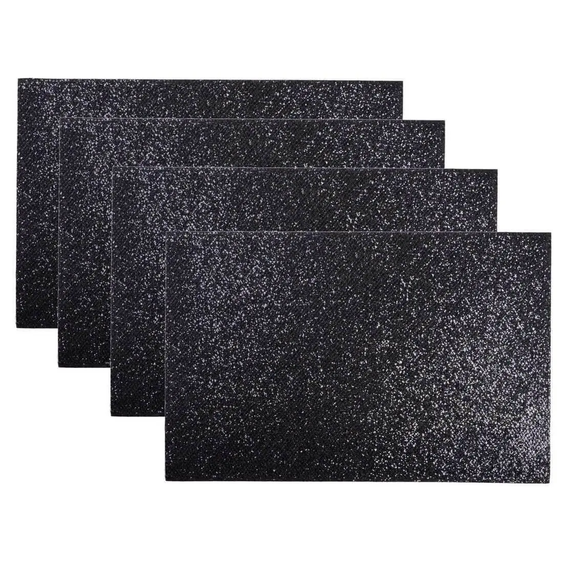 4 Glitter Sparkle Placemats Dining Kitchen Table Mats 1