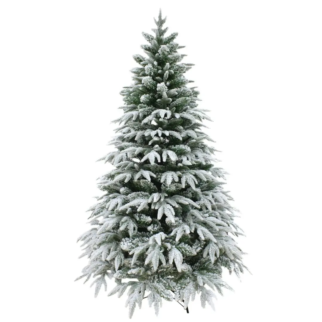 Luxury Snow Tipped Artificial Pine Christmas Tree 6Ft/7Ft 1