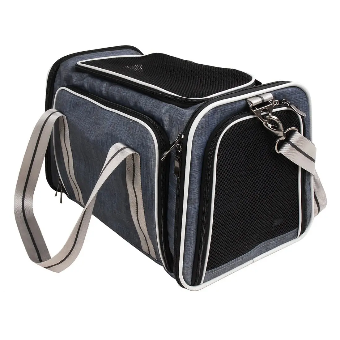 Premium Pet Carrier Expandable Playpen Travel Bag Accessory 1