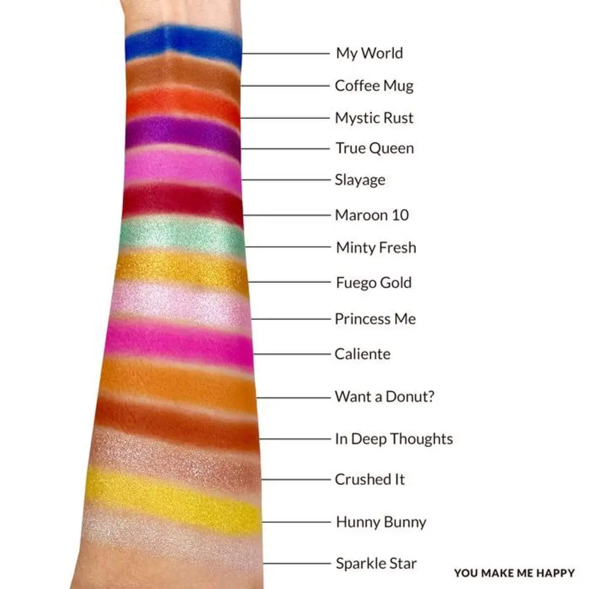 Paleta De Sombras "You Make Me Happy Happy" - Kimchi Chic 2