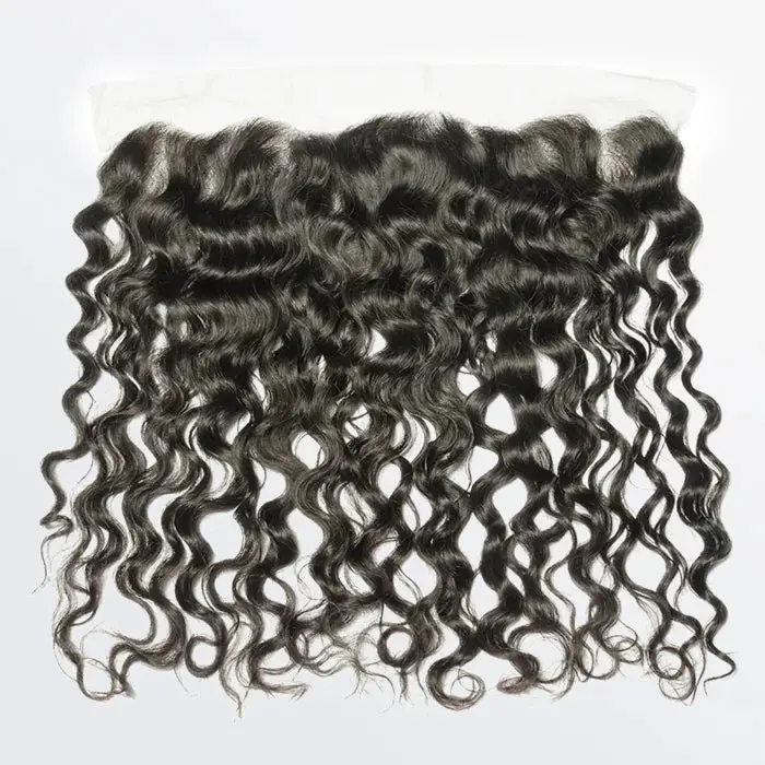 13" X 4" Natural Wave Free Part Frontal 1