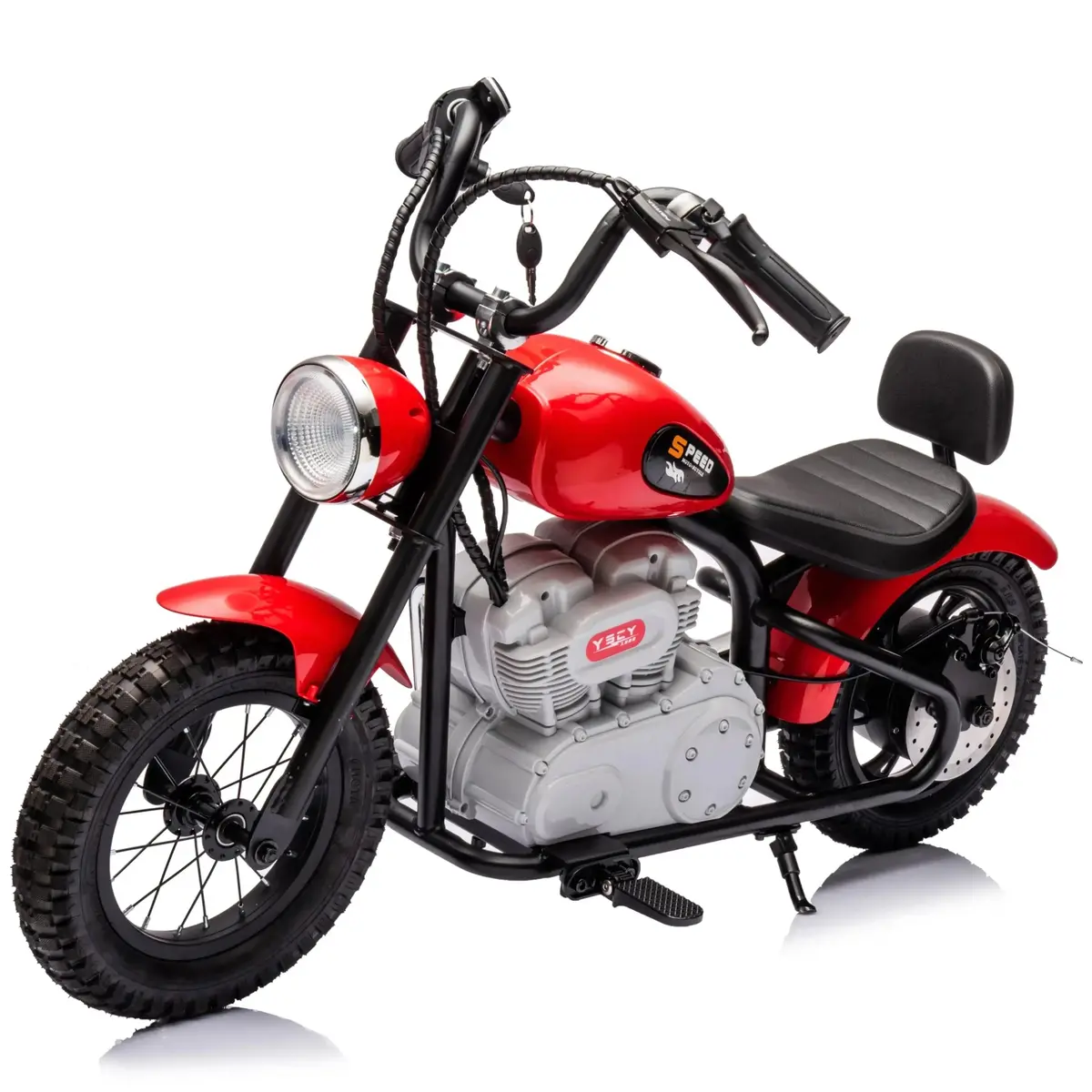 Freddo 36V Freddo E-Chopper, Leather Seat, Rubber Air Wheels, Brushless Motor 1
