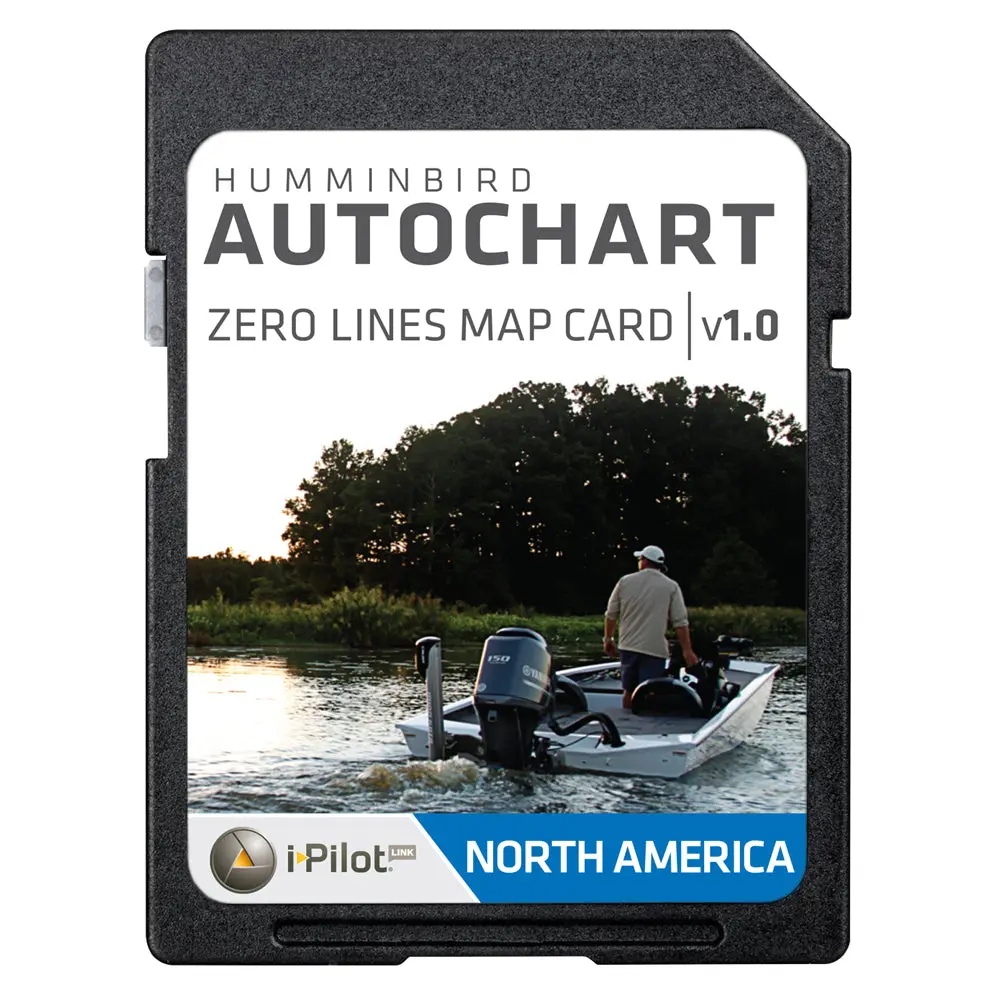 Humminbird Autochart Zero Lines Map Card 1