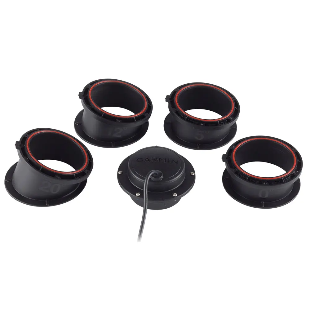 Garmin Gt15m-Ih Plastic, In-Hull, Mid-Band Chirp Transducer - 85-165Khz, 600W, 8-Pin 1
