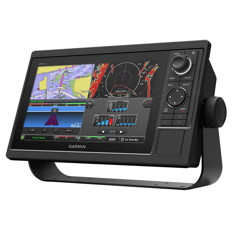 Garmin Gpsmap 1022 Keyed Networking Chartplotter - No Sonar 1