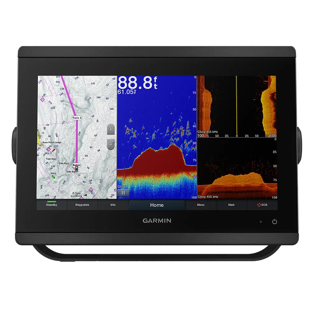 Garmin Gpsmap 8412Xsv 12" Chartplotter/Sounder Combo W/Worldwide Basemap & Sonar 1