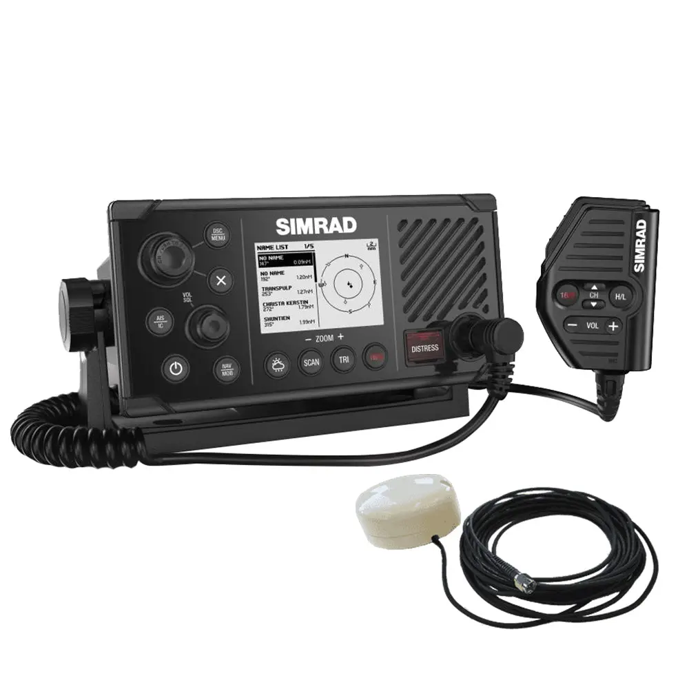 Simrad Rs40-B Vhf Radio W/Class B Ais Transceiver & Gps-500 Antenna 1