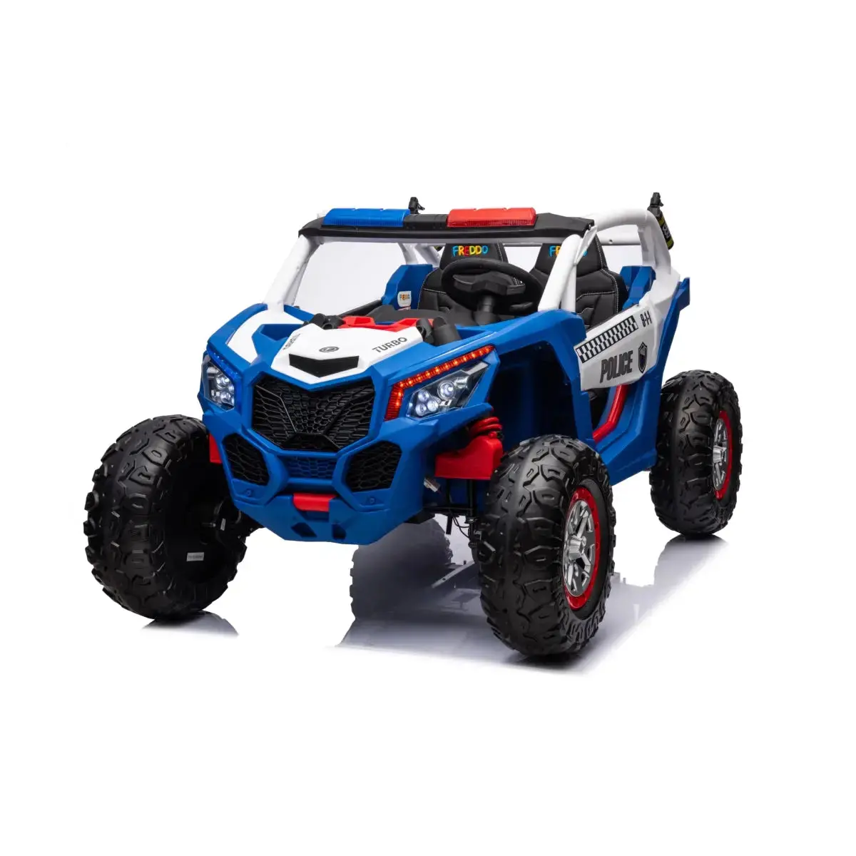 Freddo 24V Storm Police Utv 2-Seater For Kids With Lights & Sirens For Action-Packed Adventures 1