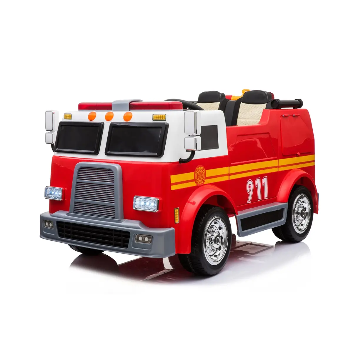 Freddo 24V Fire Truck 2-Seater Ride On 1