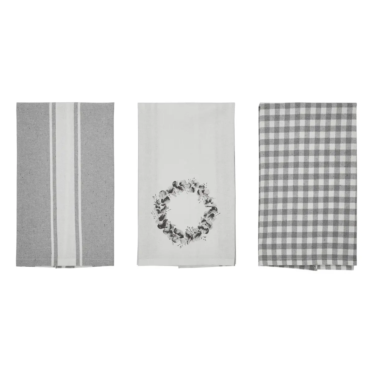 Finders Keepers Eucalyptus Tea Towel Set Of 3 19X28 1