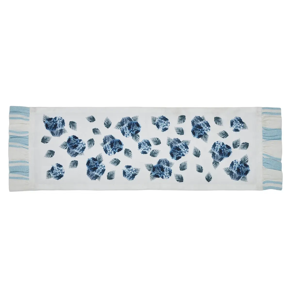 Finders Keepers Hydrangea Ruffled Runner 12X36 1