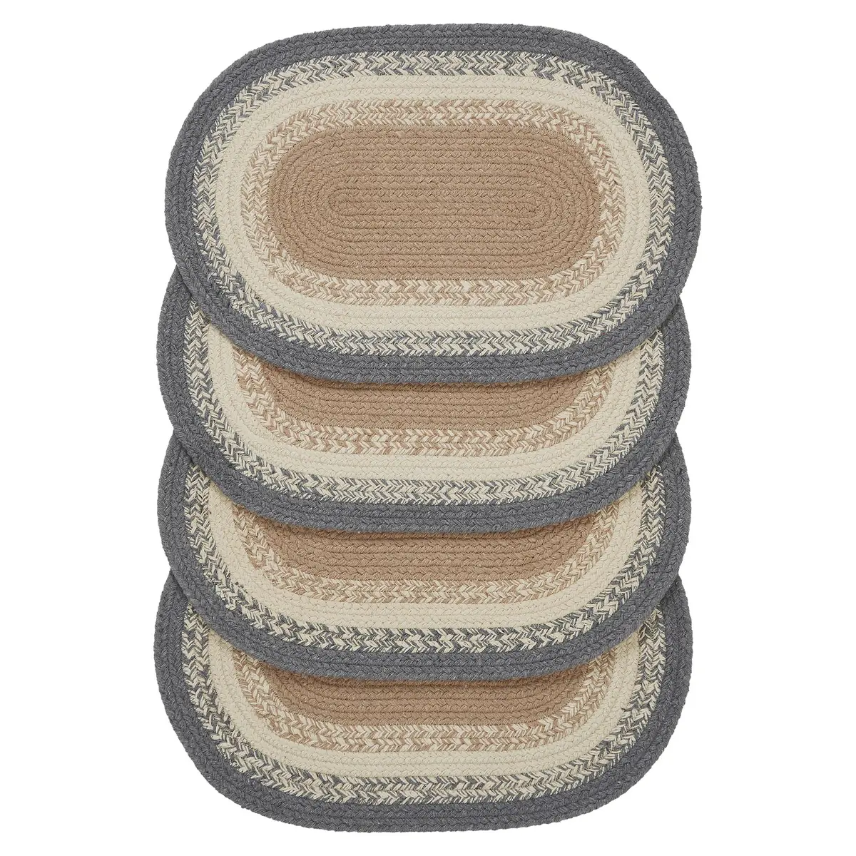 Finders Keepers Oval Placemat Set Of 4 10X15 1