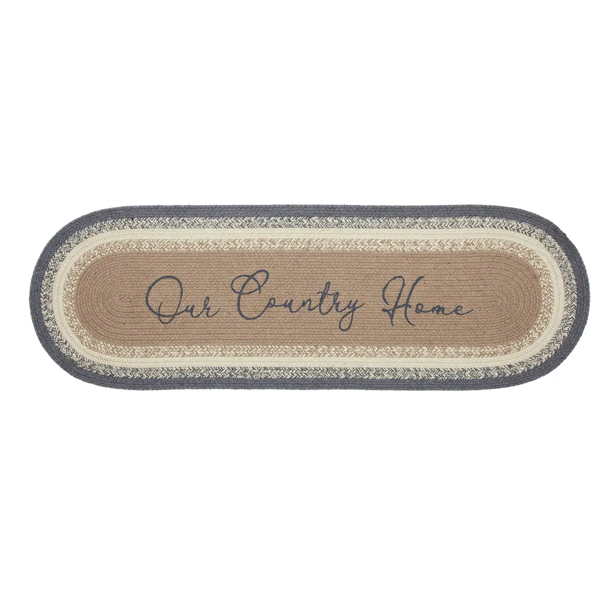 Finders Keepers Our Country Home Oval Runner 12X36 1