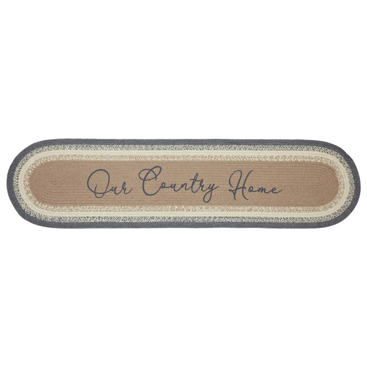 Finders Keepers Our Country Home Oval Runner 12X48 1