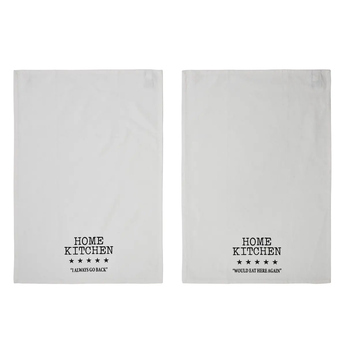 Down Home 5 Star Review Tea Towel Set Of 2 19X28 1