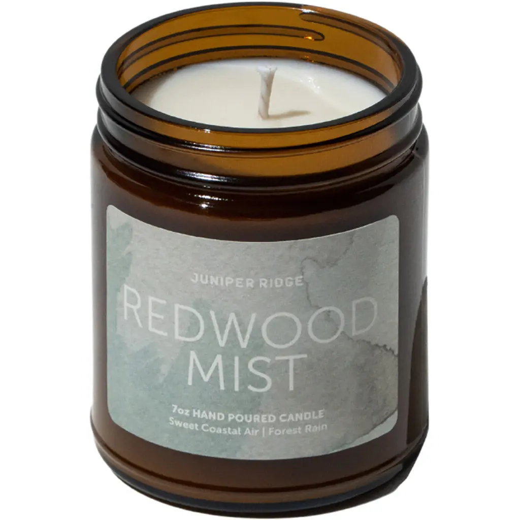 Juniper Ridge Redwood Mist Essential Oil Candle 1
